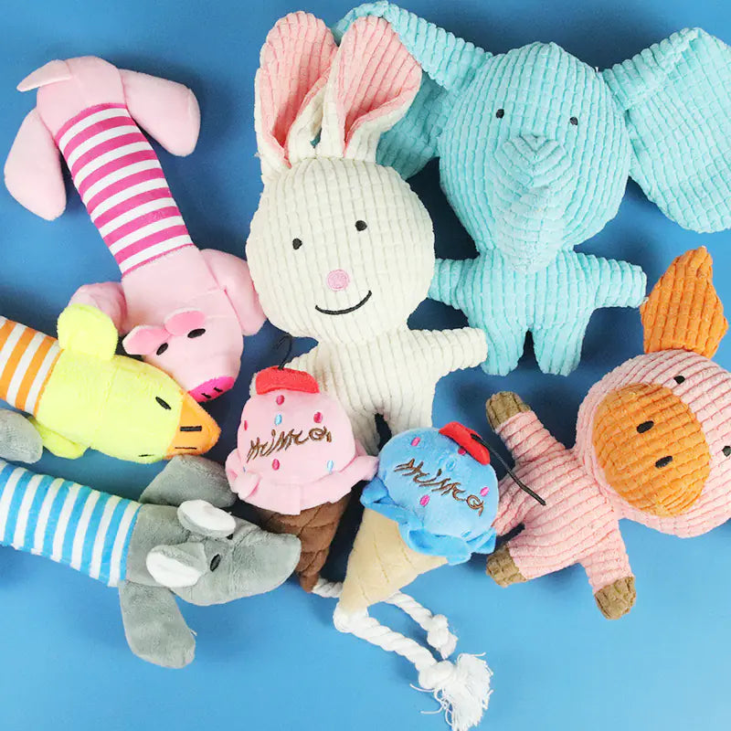 Durable Cartoon Chew Toys – Plush Rope Toys for Dogs (Multiple Styles Available)